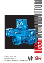 ROSSI Motoriduttori - motoreduktory i przeklądnie ślimakowe